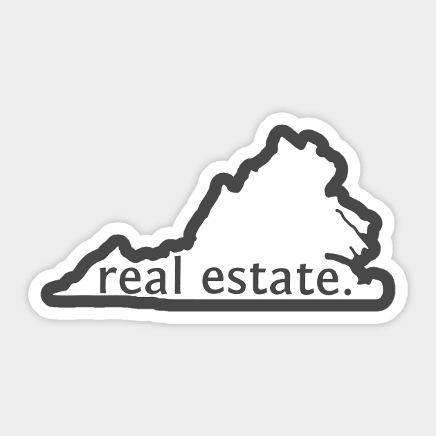 Virginia State Real Estate Sticker by Proven By Ruben